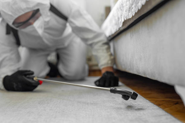 Professional Fumigation Services technician working in St. Johns, MI